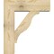 Ekena Millwork Funston Block Rough Sawn Bracket w/ Offset Brace, Douglas Fir, 8"W x 26"D x 30"H BKT0806X26X30FST05RDF - alternate 2